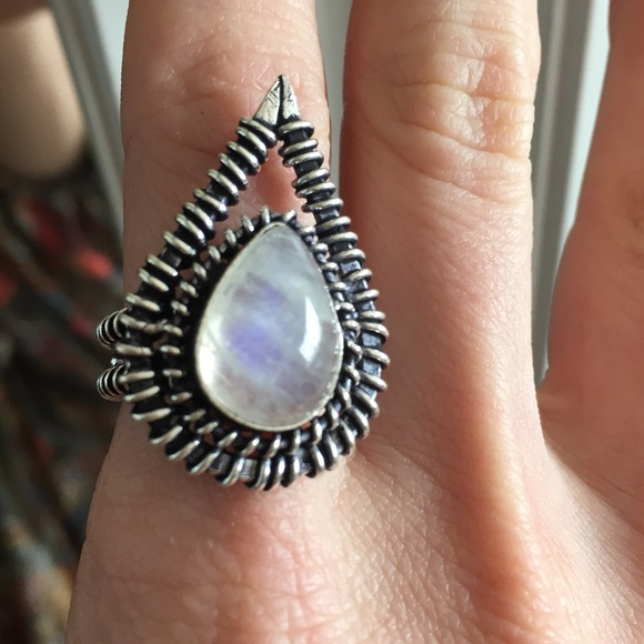 Jewelry - Bohemian Gypsy Moonstone Ring
